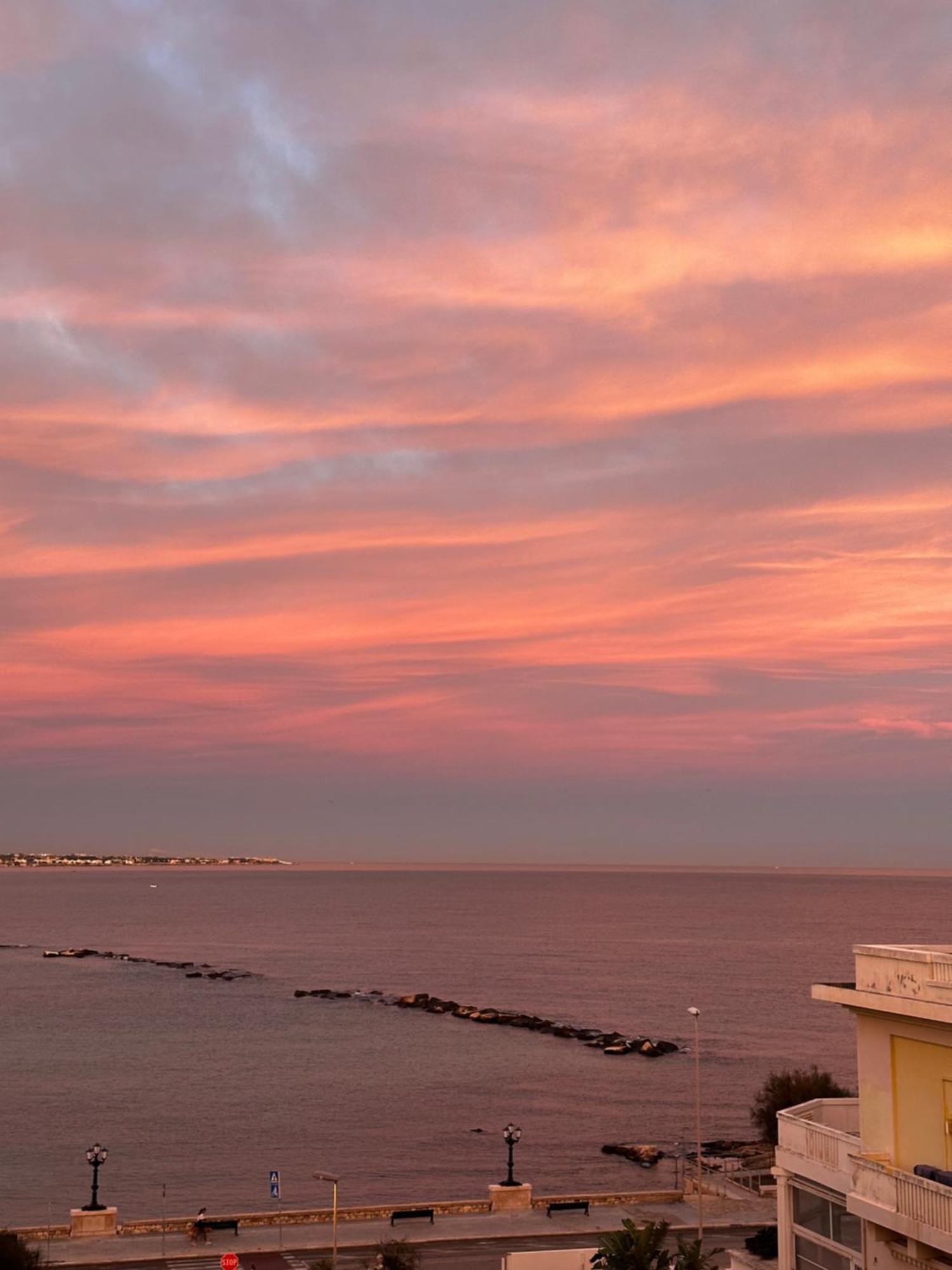 바리 La Mia Terrazza Sul Mare - Mared'Amare 아파트 외부 사진